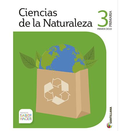 Pack Ciencias De La Naturaleza 3 Primaria Serie Saber Hacer