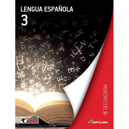 Pack Lengua Española 3ro Secundaria Activamente