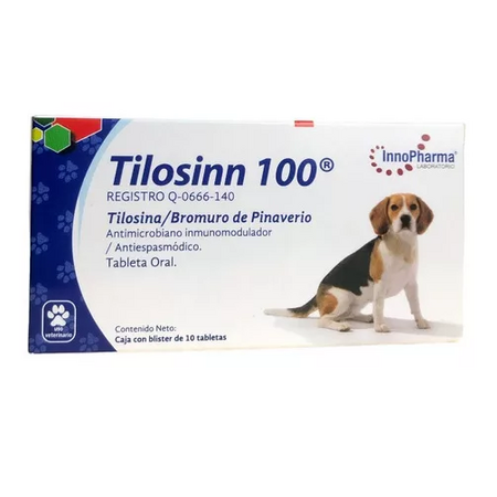 Tilosinn 100 Antimicrobiano para Perros