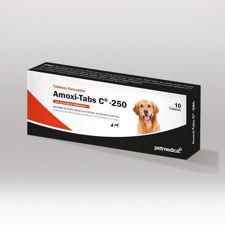 Amoxi-Tabs C Antibiótico para Perros