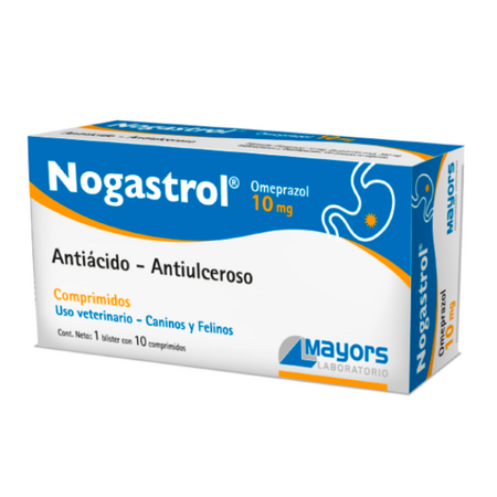 Nogastrol Inhibidor de Secreción Gástrica para Perros