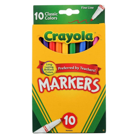 Crayola Marcadores Punta Fina