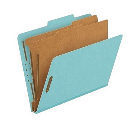 Folder Partition con Divisiones 8.5" x 11"