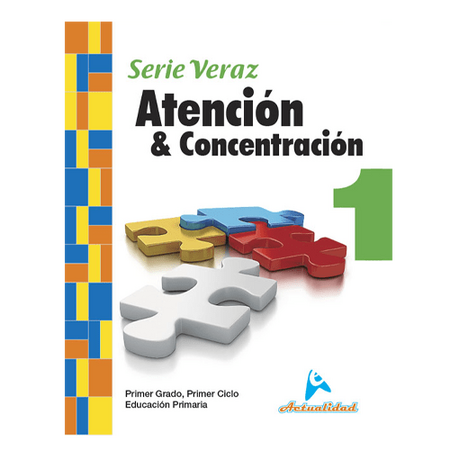 Actualidad Atención & Concentración 1 de Primaria Serie Veraz