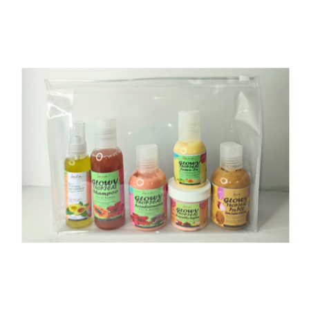 Laia Natural Organic Kit Travel Size Glowy Tropical