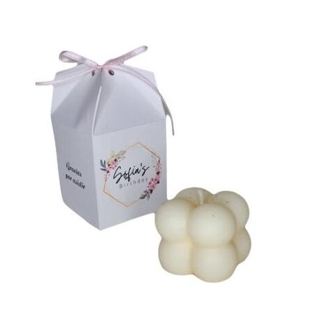Aromas de Encanto Vela Burbuja para Souvenir