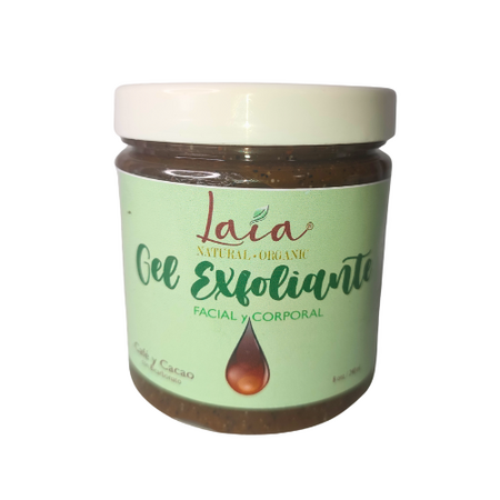 Laia Natural Organic Trío Maravilloso Gel Exfoliante Café