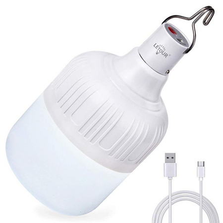 Lampara LED Recargable para Aire Libre