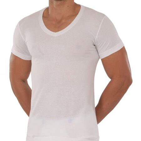 Baronil Camiseta para Hombre Cuello V (Paquete de 3)