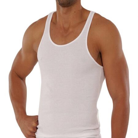 Baronil Franela de Hombre Blanca