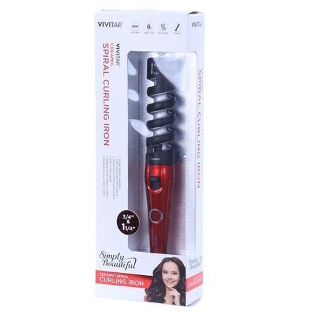 Vivitar Plancha De Cabello Curva Para Rizos