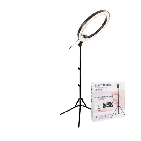 Aro de Luz 12'' Para Maquillaje, grabar en vivo con Tripode