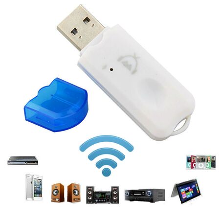 Depo Tienda Adaptador Bluetooth para Bocina y Radio Via USB