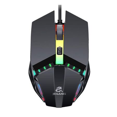 JEQANG 530 Mouse Gaming de USB y Luces Multicolor