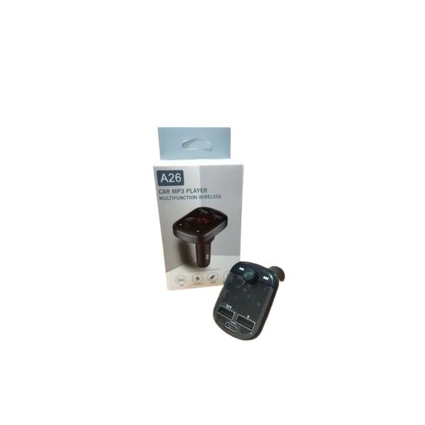 Transmisor FM Bluetooth 5.0 para Coche Cargador USB Enchufe para Auto Carro