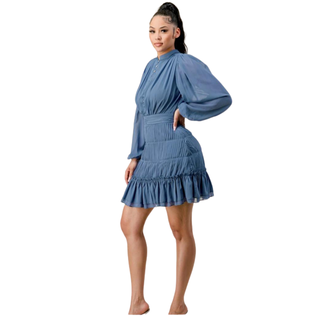 Vestidos con arandelas hotsell en la falda